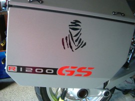 1200GS Pannier Sticker
